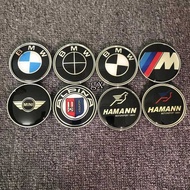 Modified BMW Hub Cover Carriage Logo Cover Hub Diameter 56mm60mm65mm68mm Wheel Cover Decorative Cove