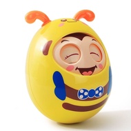 Tumbler Biteable Rattle Baby Toy Large Food Grade Cartoon Baby Toy 3-6-9 Months