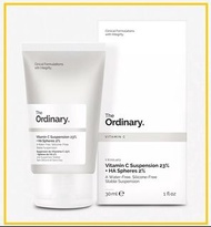 THE ORDINARY 維他命C美白精華乳液 VITAMIN C SUSPENSION 23% + HA SPHERES 2% 30ML