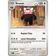 BEWEAR 112/126 Evolution Mega MA1 - POKEMON TCG INDONESIA CARD