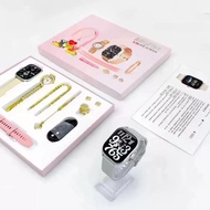 A58 Plus Smart Watch Stylish Ladies Gift Set Interchangeable Jewelry Band Smart Watch Women's Gift F