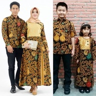 Baju batik couple keluarga atau baju batik sarimbit - Latifa Brokat