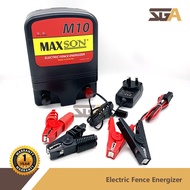 M10 MAXSON ELECTRIC FENCE ENERGIZER for Electric Fencing / Pagar Elektrik (Power 1 Joule)