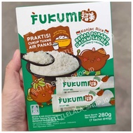 FUKUMI Porang Rice Sachet 280g Contents 7 sachets/ Low Calorie Konjac Rice Substitute Practical Rice