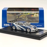 bmw M3 E46 GTR GOST PLAYER 1:64 SCALE