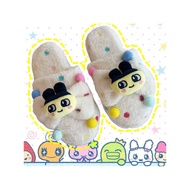 Autumn Winter Dopamine Cute Furry Slippers Outer Wear Home Female