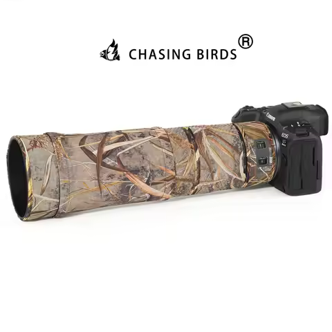 CHASING BIRDS Ver IV Lens Camouflage Coat for CANON RF 100-400mm F5.6-8 IS USM Waterproof and Rainpr