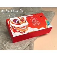 Moon Cake Box 2 Cakes Ky Lan Chieu Tai