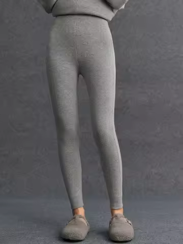 High Quality Women 100% Cashmere Legging Basic Soft elastic Pants Autumn Winter Cashmere Knitted Leg