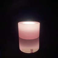 珈瑪6小時LED蠟燭燈-小型*1粒(USB充電附電源線)-粉紅色LED純蠟蠟燭防水電子蠟燭燈 供佛燈充電式蠟燭充電蠟燭