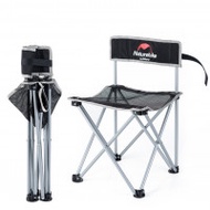 Naturehike輕便摺疊椅 | 便攜式露營沙灘椅 (NH16J001-J) - 黑色