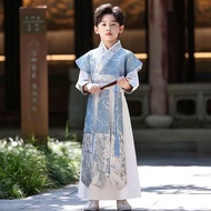 New Chinese Style Children's Ancient Hanfu Chinese Scholars' Costume Chinese Ancient Chinese Costume