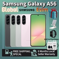[Global+Esim] Samsung Galaxy A56 5G│2025 6.7 inch IP67 One UI 7 Exynos 1580 5000mAh Battery Life