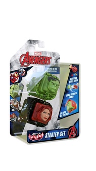 Battle Cubes - 2-Pack Marvel Avengers, Hulk VS Black Widow, Unleash Power, Launch Attack, 2 Cubes & 