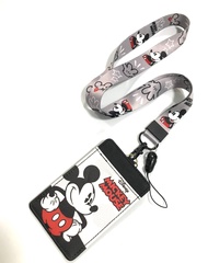 MICKEY WRG สายคล้องคอ สายคล้องบัตร ที่ใส่บัตร ซองใส่บัตร พร้อมสายคล้องคอ ลาย MICKEY WRG งานดี สวยงาม