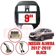 9” Inch Android Player Casing Nissan Almera 2012’/2013’/2014’/2015’/2016’/2017’/2018’/2019’/2020’/2021’