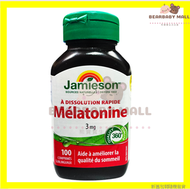 Jamieson Melatonin 甜睡天然褪黑素 3毫克 快速溶解 100 粒 失眠