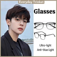 Fashion Myopia Glasses Cermin Mata Minus Fotochromik Dengan Kuasa Spek Mata Anti Cahaya Biru Uniseks
