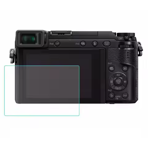 Tempered Glass Protector for Panasonic Lumix DMC GX9 (DC-GX9GK)/GX7 Mark III (GX7III) Guard Screen P