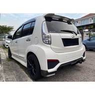 Perodua Myvi Icon 1.5 - Gear Up ( Rear Skirt ) NO COLOR