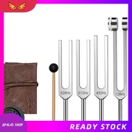 [ap4l43.] Tuning Fork Set - 128Hz 432Hz 512Hz 528Hz Weighted & Unweighted Frequency Tools with Activ