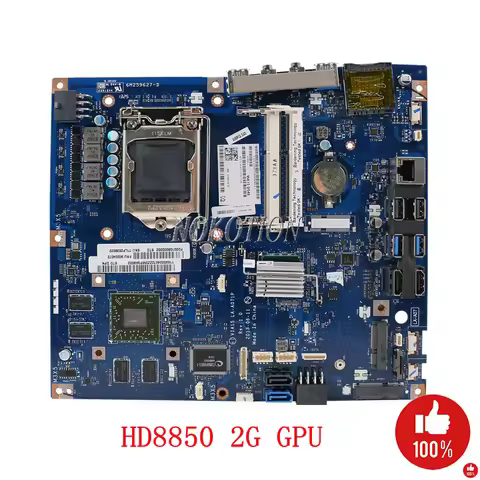 NOKOTION Lenovo B550 23” AIO Desktop motherboard MB VIA15 LA-A071P LGA 1150 HD8850 2G GPU DDR3 90004