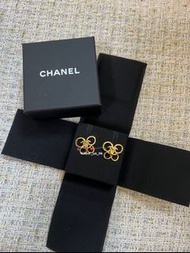 Chanel butterfly earring 蝴蝶形金色耳環 22S AB8275