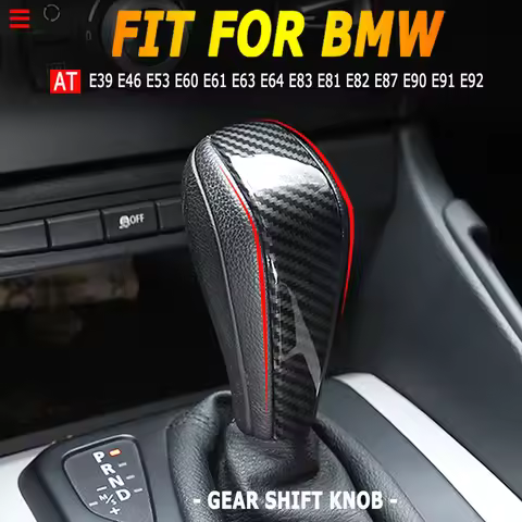 Car Styling Short/Long Automatic Gear Stick Car Shift Gear Knob For BMW E81 E82 E87 E90 E91 E93 E36 