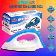 HIKOMI Diamond T602 iron, 1000w non-stick dry clothes iron with automatic shut-off mode