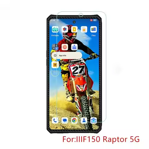 9H Tempered Glass For IIIF150 Raptor 5G Screen Protectors Transparent Tempered Film Protective Glass