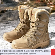 LP-8 DD💜Northeast Snow Boots Men's Winter Desert Boots Women's Overalls Dr. Martens Boots Outdoor Climbing Boots Fleece-