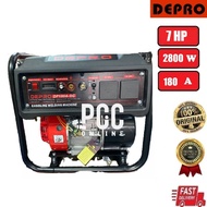 DEPRO DP180A-DC Petrol Gasoline Welding Generator 7HP 180A 2800W