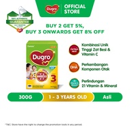 Dumex Dugro Step 3 Original/Asli Growing Up Milk Formula 1 - 3 years 300g (Susu, Milk Powder, 奶粉)