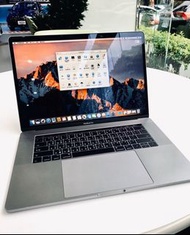 售2017 MacBook Pro 15”  i7 2.9/16g ram/512g ssd/Touch Bar/太空灰