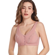 Mastectomy Bra with Pocket Front Buckle Cotton Underwear for Silicone Insertion in Women after Surgery