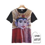 Betawi Ondel Ondel Shirt, Children's and Adult's T-Shirt, 3D Printing LP3D-A717 Fashion