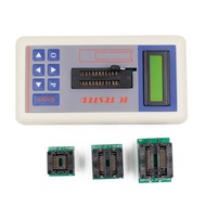Transistor Tester Integrated Circuit IC Tester Meter Maintenance Tester MOS PNP NPN Detector 3.3V5.0VAuto Search Mode