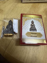 2565年 瓦波文尼威寺 帕勁藥師佛 連銀符管和廟盒