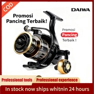 Reel Pancing Spinning DAIWA HE Series – Pelbagai Model HE1000-7000, Gear Ratio 5.2:1, Tahan Tekanan 