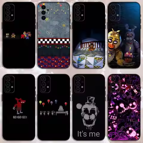Five-Nights At F-Freddys Phone Case For Samsung Galaxy A73,31,32,72,41,53,52,71,22,5G,Note,J7,8,9 So