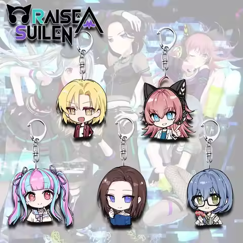BanG Dream Nyubara Reona Masuki Satou Rei Wakana Asahi Rokka Acrylic Keychain Backpack Decorative Pe