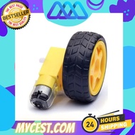 TT Motor Wheel 65mm For 2wd// TT Motor Metal Single Shaft