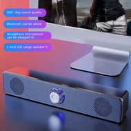 New Soundbar With Subwoofer TV Sound Bar Home Theatre System Speaker Extra Bass PC Computer Speakers Stereo Full-Range