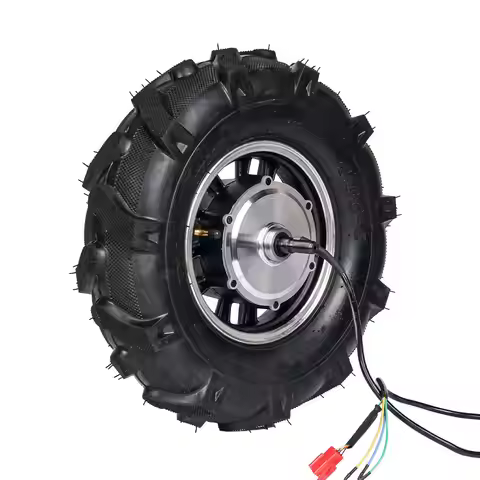 Geared Wheel Low Speed 5-15KM/H Electric Wheelbarrow Motor 100N.M High Torque Hub Motor BLDC 48V 500