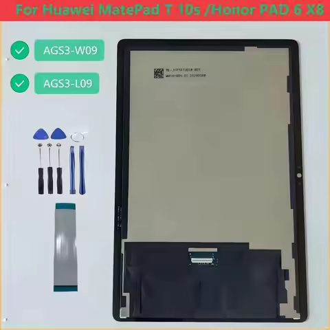 NEW For Huawei MatePad T 10s Honor Pad 6 X8 AGS3-L09 AGS3-W09 10.1" LCD Display Touch Screen Digitiz