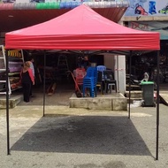 KHEMAH PVC A80 SAIZ 8X8 & 6X6 BESI BULAT DAN SEGI / KHEMAH NIAGA PASAR MALAM