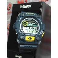 Suitable for g-shock G-7900-2 sports watch Mat Moto Blue resin watch strap w579