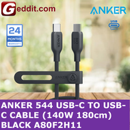 ANKER 544 USB-C TO USB-C CABLE (140W 180cm) BLACK A80F2H11