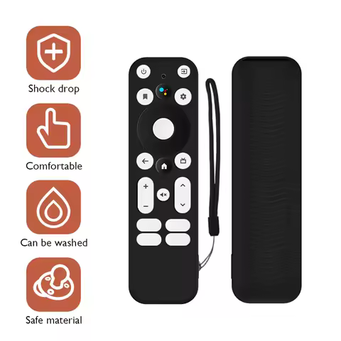 Silicone TV Remote Control Protective Sleeve All-inclusive TV Remote Control Cover Dust-proof for Wa