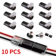 10pcs Fast Plug Wire Connector 2Pin Way Plug Car Waterproof Electrical Connector Wire Cable Automoti